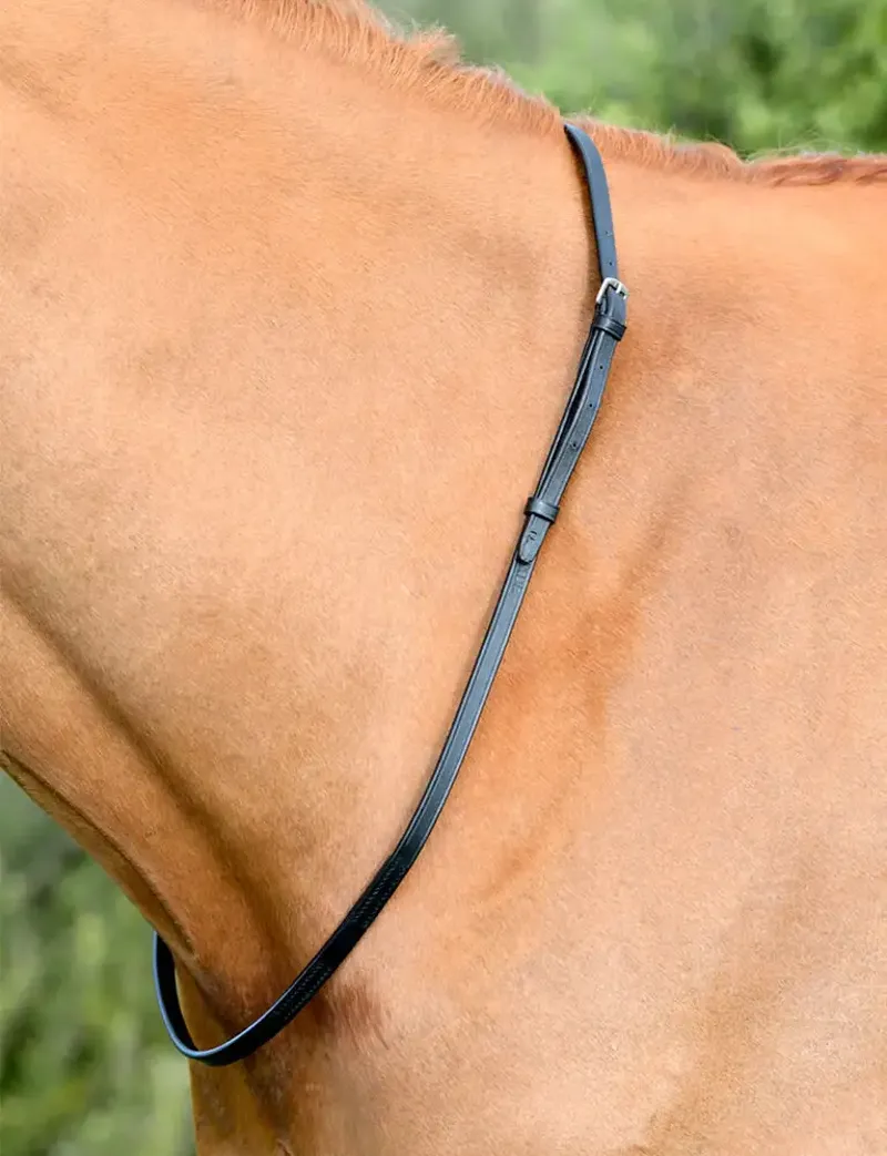 Kincade Classic Leather Neck Strap - Black