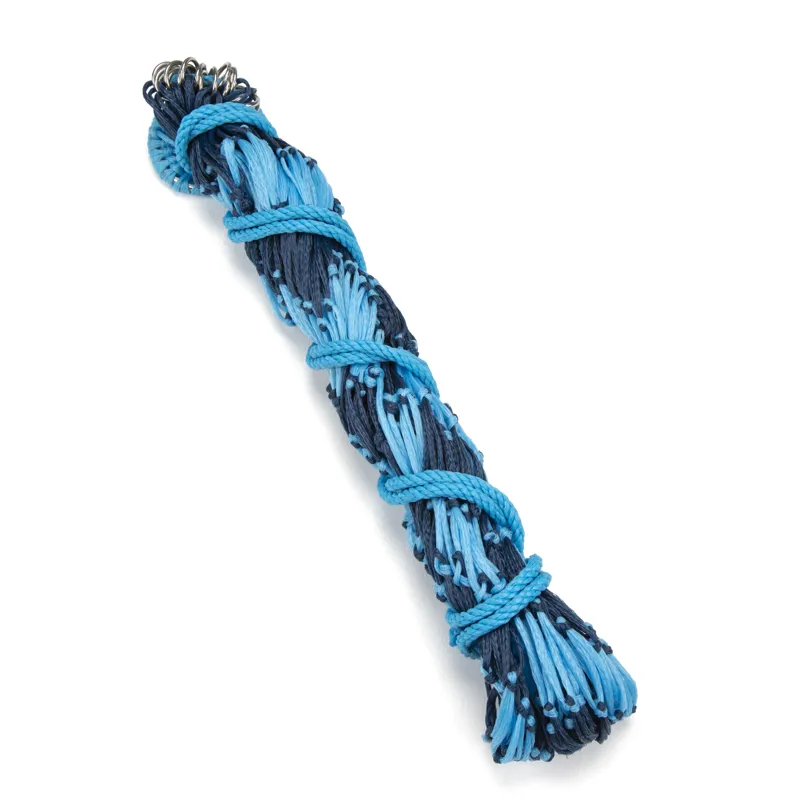 Shires Deluxe Haynet - Navy/Baby Blue - SALE-1