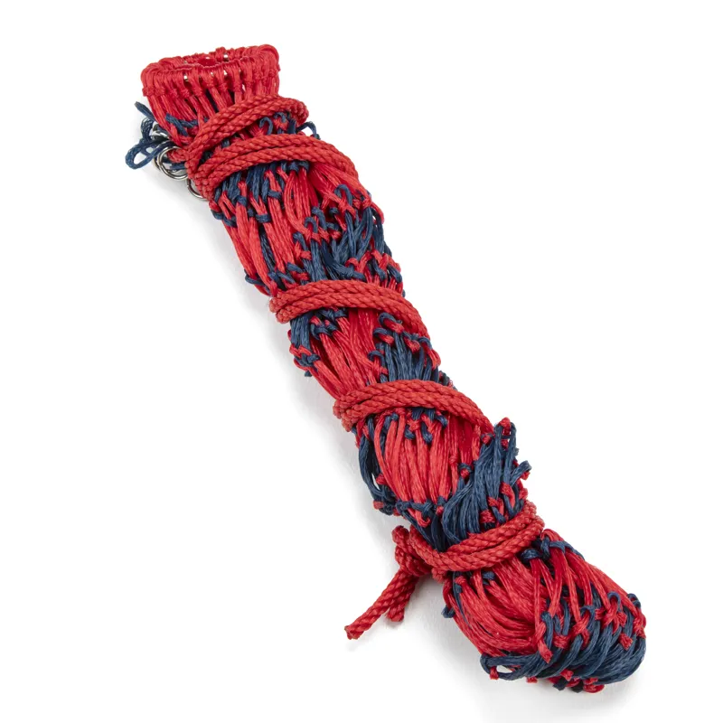 Shires Deluxe Haynet - Navy/Red - SALE-1
