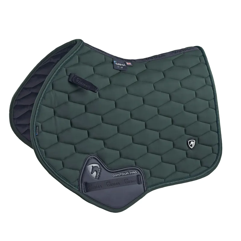 Shires ARMA Eltar Jump Saddlecloth - Green