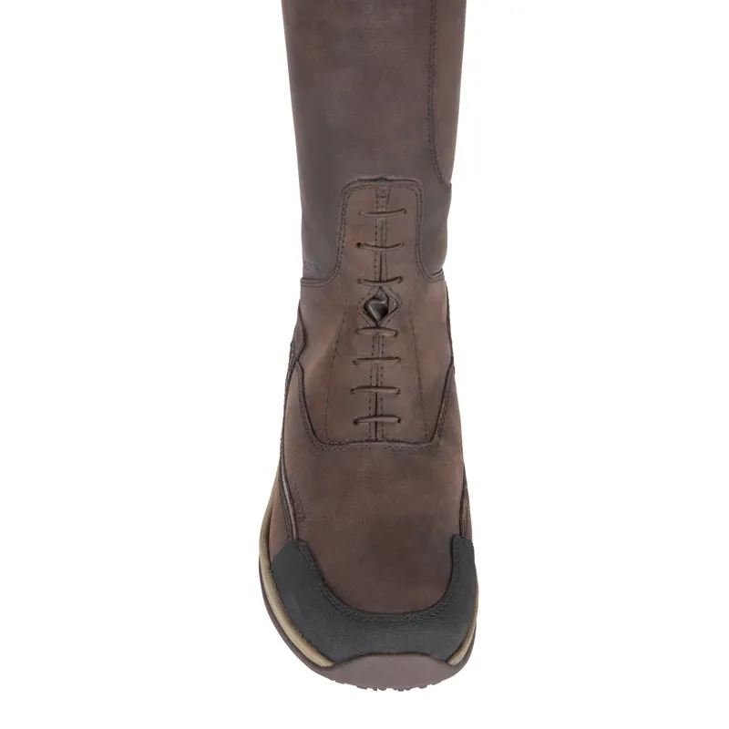 Shires Moretta Childrens Voltana Long XGRIP Boots - Brown-4