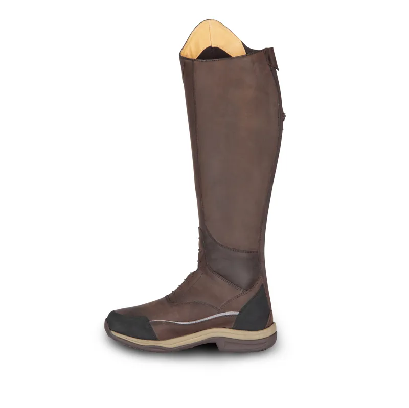 Shires Moretta Childrens Voltana Long XGRIP Boots - Brown-3