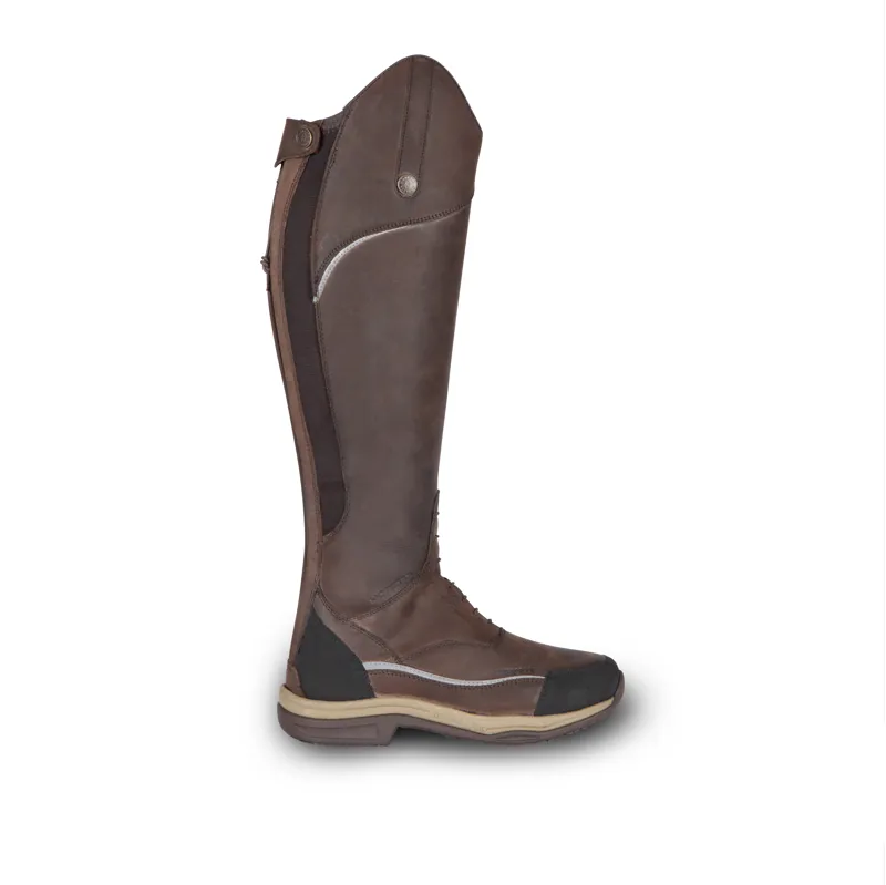 Shires Moretta Childrens Voltana Long XGRIP Boots - Brown