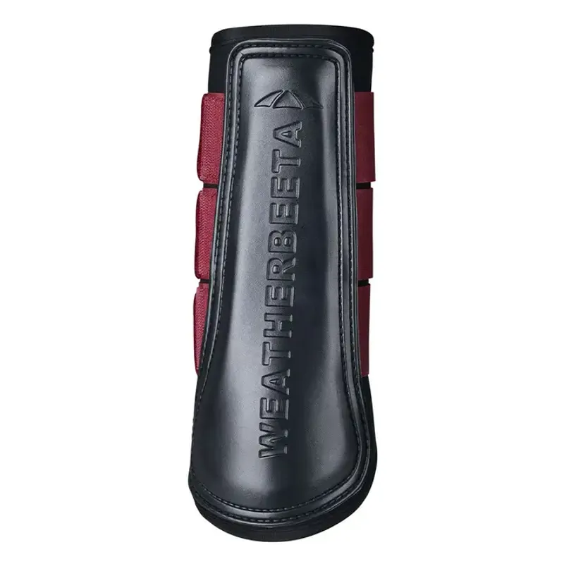 WeatherBeeta Tough-Tec Prime Brushing Boots - Black/Burgundy-2