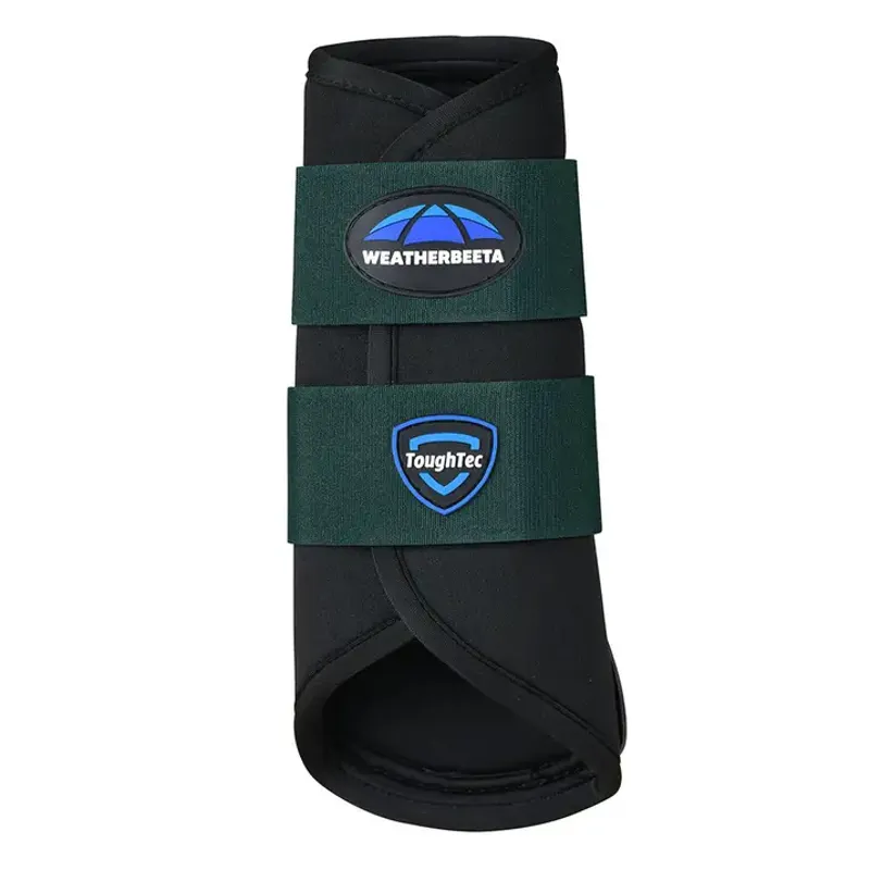 WeatherBeeta Tough-Tec Prime Brushing Boots - Black/Forest Green
