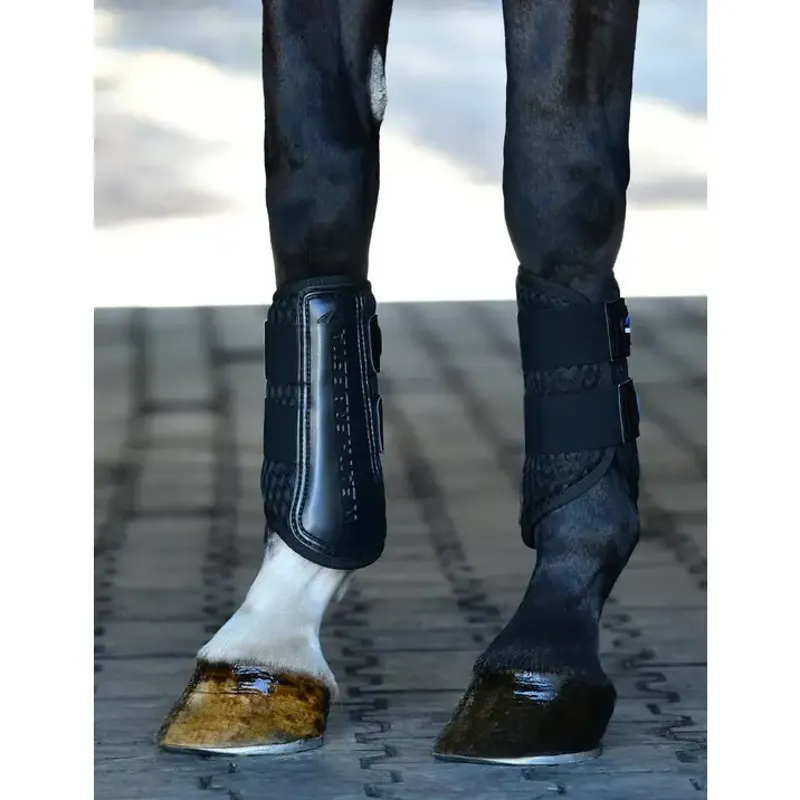 WeatherBeeta Tough-Tec Mesh Brushing Boots - Black/Black-4