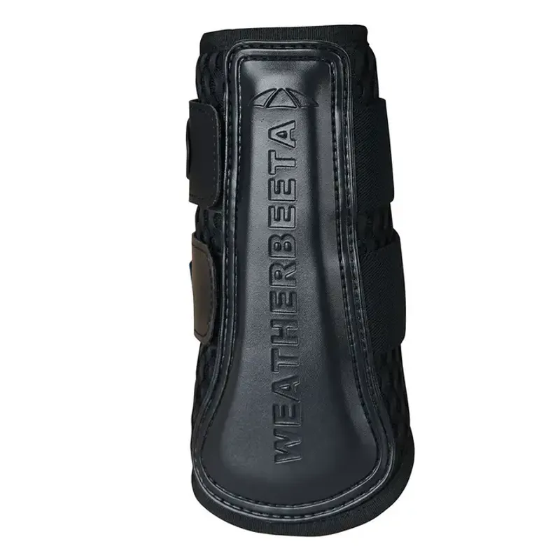 WeatherBeeta Tough-Tec Mesh Brushing Boots - Black/Black-2