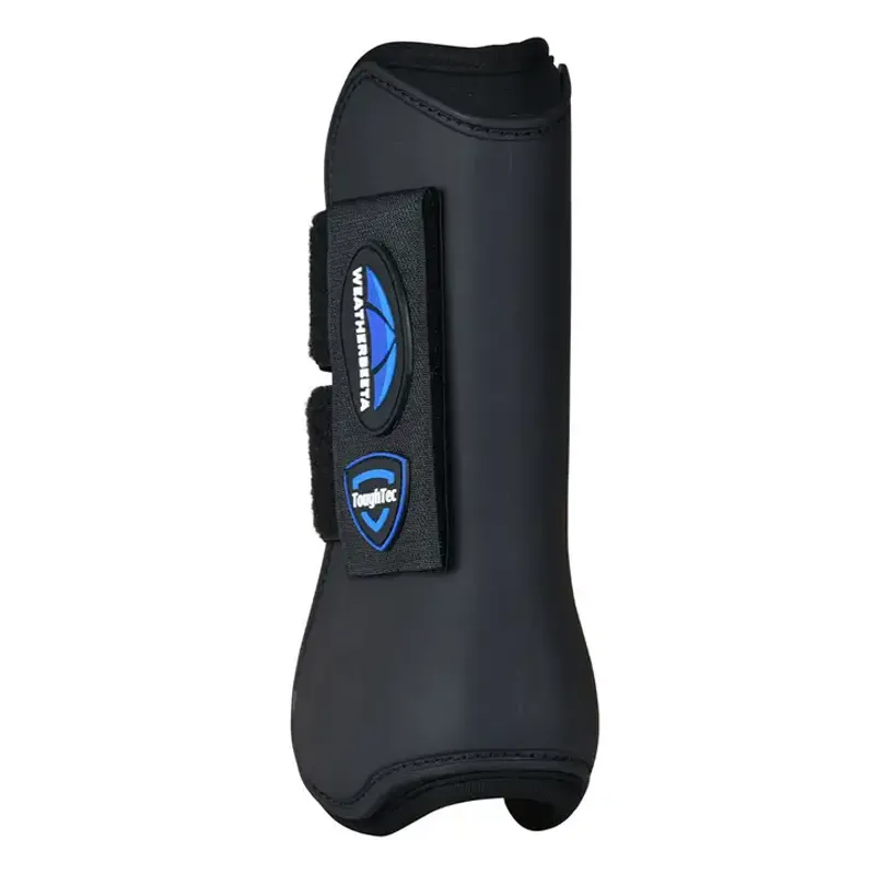 WeatherBeeta Tough-Tec Prime Open Front Boots - Black/Black-1