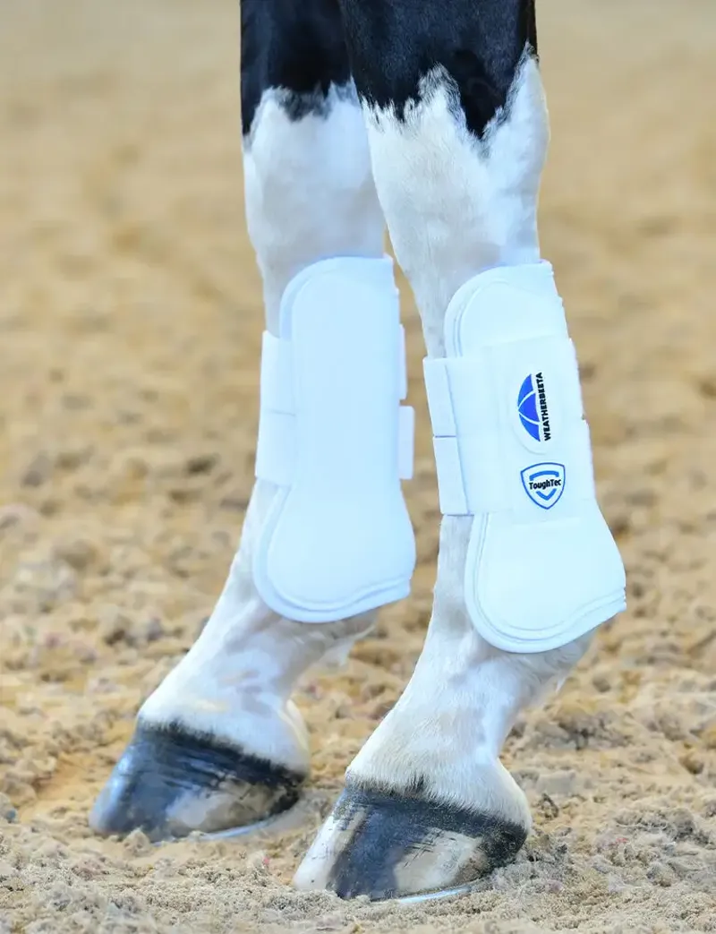 WeatherBeeta Tough-Tec Prime Open Front Boots - White/White-3