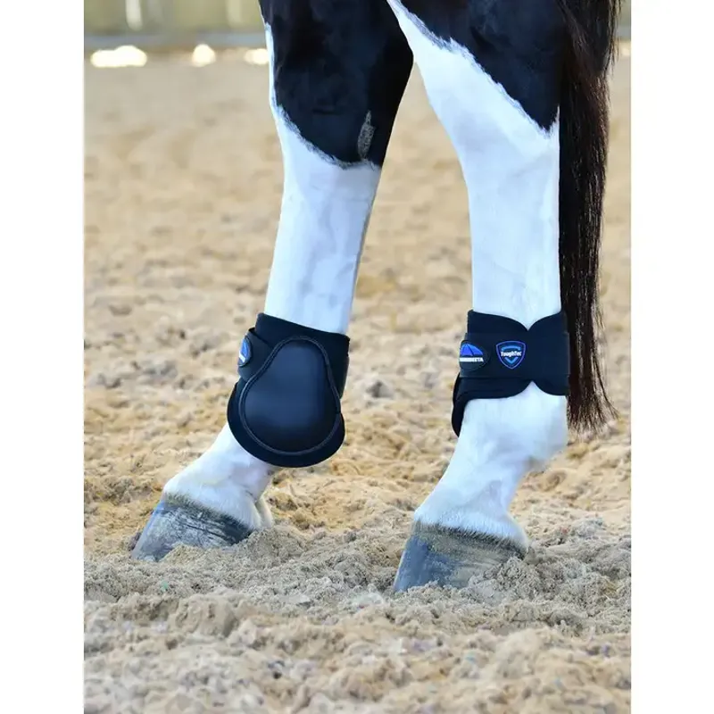 WeatherBeeta Tough-Tec Prime Fetlock Boots - Black/Black-4