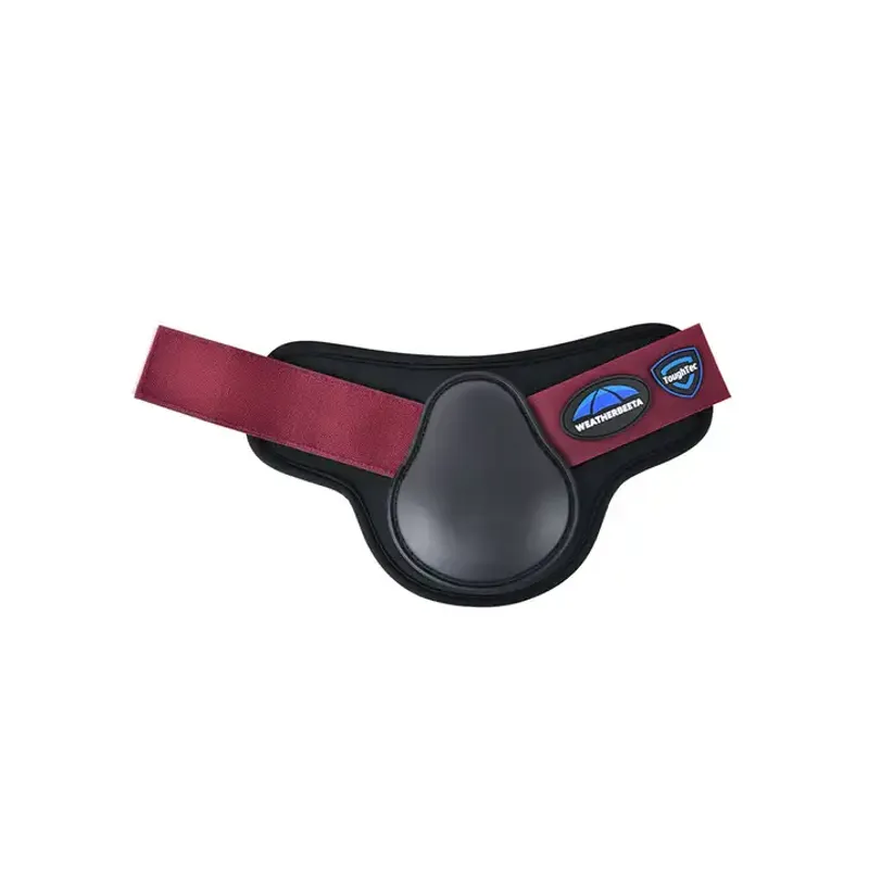 WeatherBeeta Tough-Tec Prime Fetlock Boots - Black/Burgundy-1