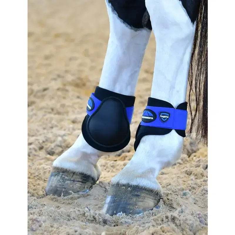 WeatherBeeta Tough-Tec Prime Fetlock Boots - Black/Cobalt-4
