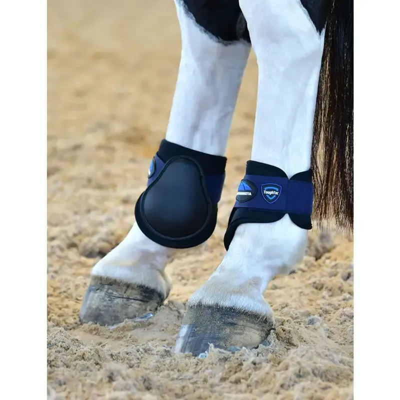 WeatherBeeta Tough-Tec Prime Fetlock Boots - Black/Navy-5