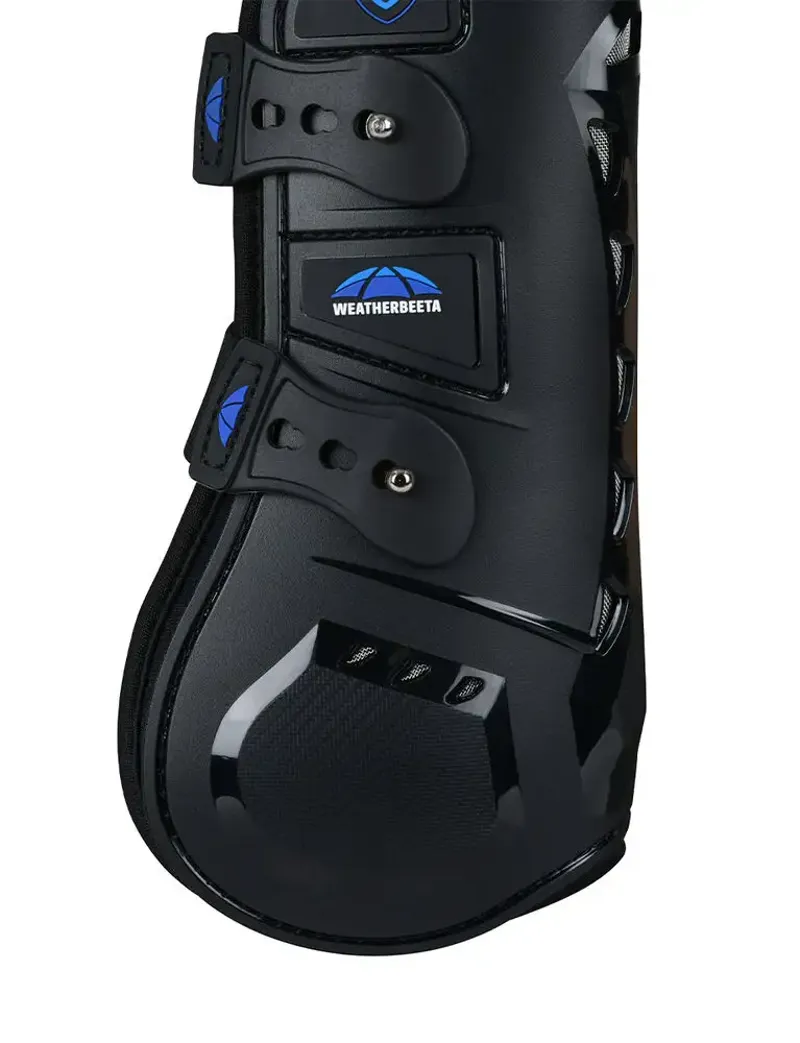 WeatherBeeta Tough-Tec Essential Open Front Boots - Black-3