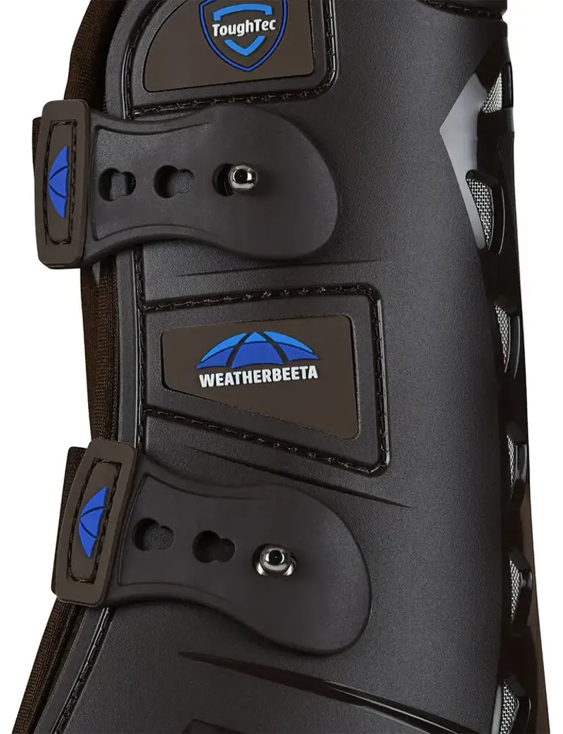 WeatherBeeta Tough-Tec Essential Open Front Boots - Brown-3