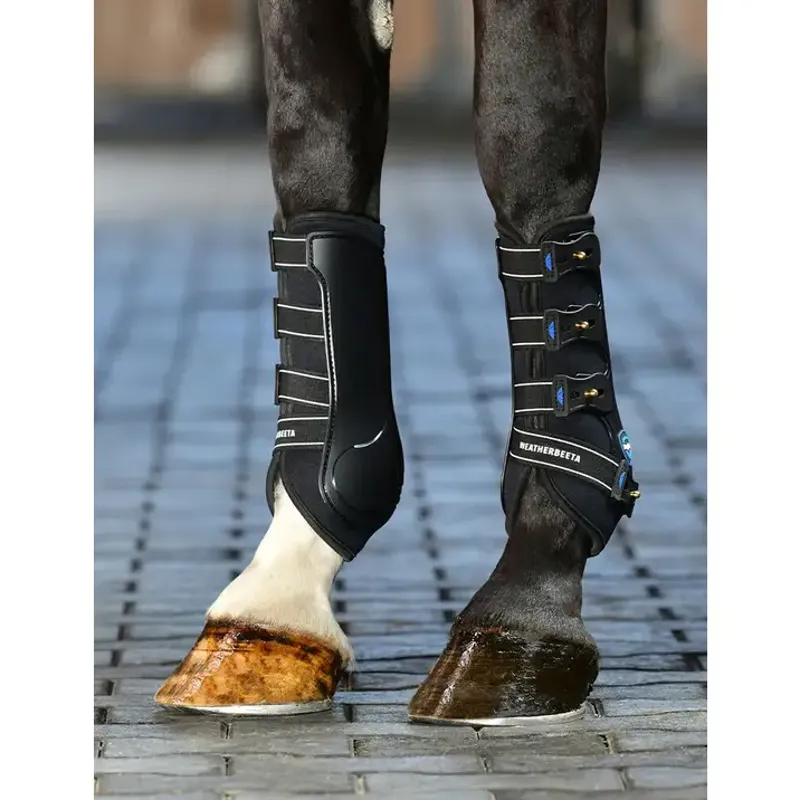 WeatherBeeta Tough-Tec Hard Shell Dressage Boots - Black-7