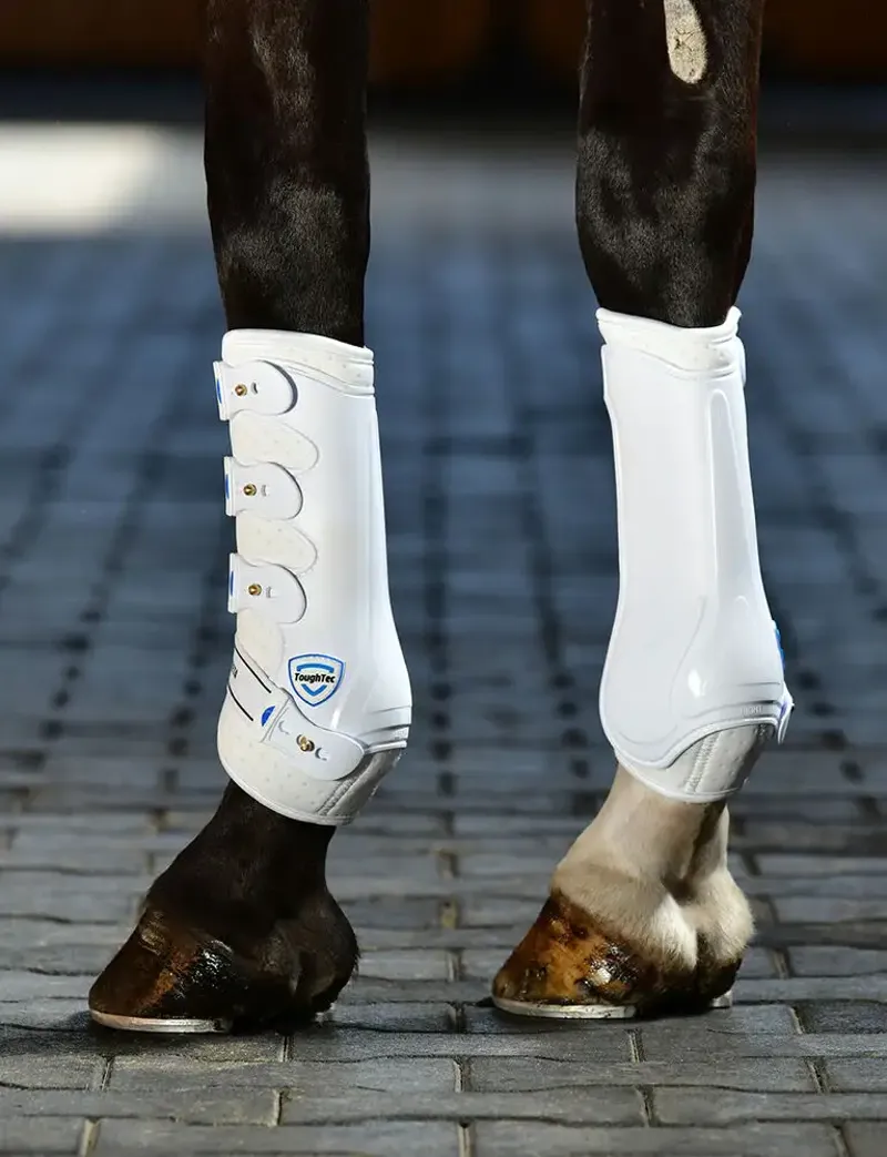 WeatherBeeta Tough-Tec Hard Shell Dressage Boots - White-7