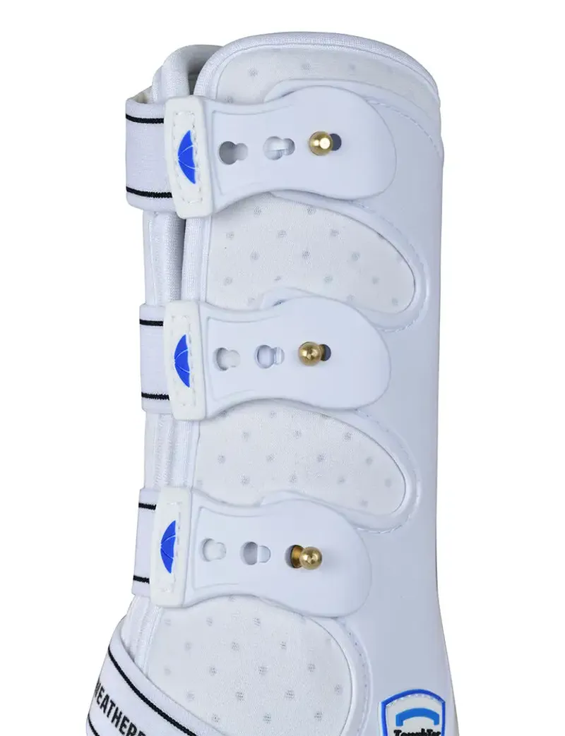 WeatherBeeta Tough-Tec Hard Shell Dressage Boots - White-6