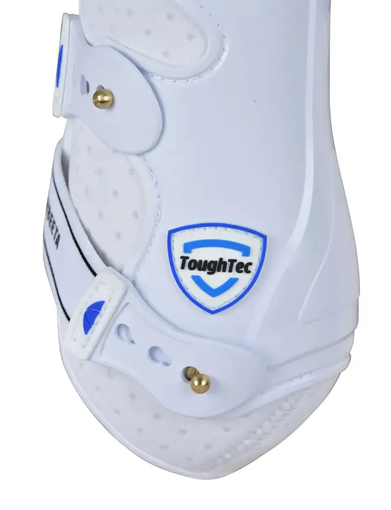 WeatherBeeta Tough-Tec Hard Shell Dressage Boots - White-4