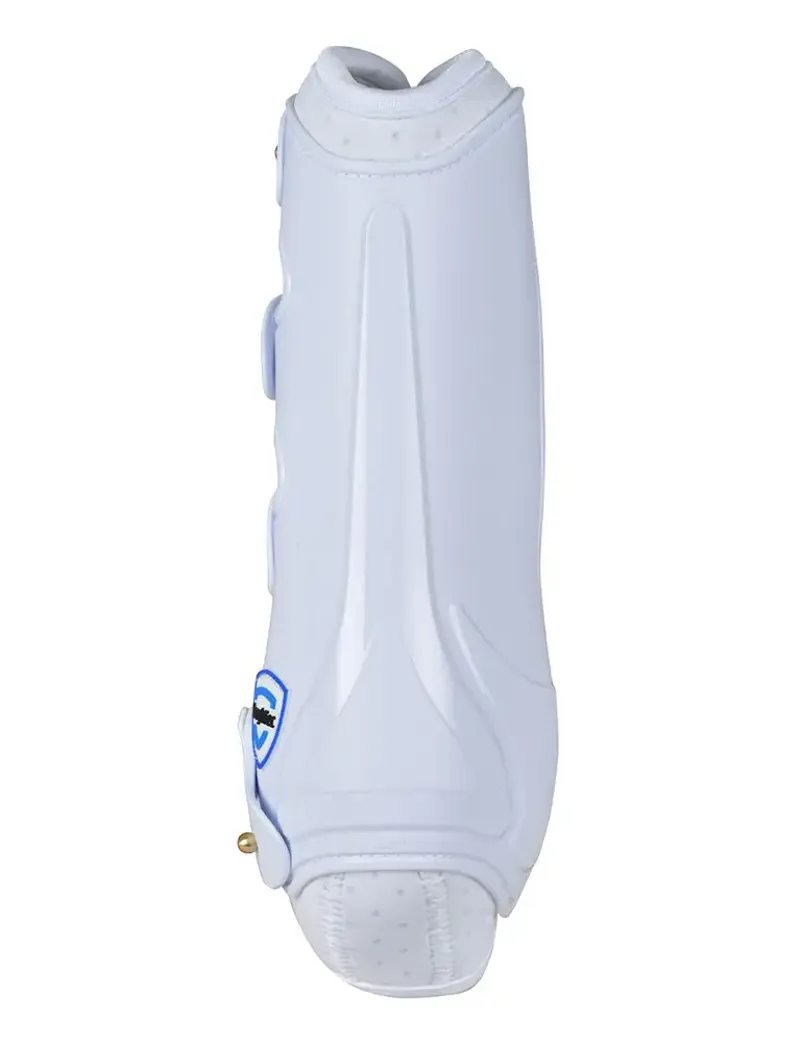 WeatherBeeta Tough-Tec Hard Shell Dressage Boots - White-1