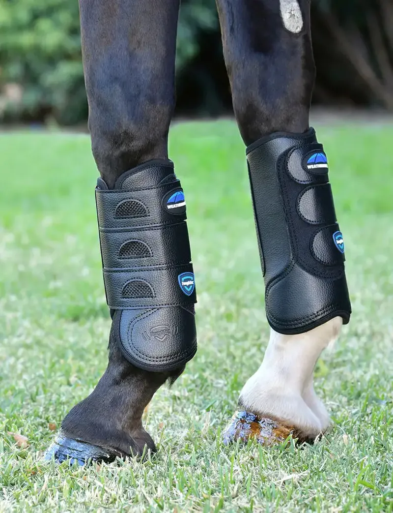 WeatherBeeta Tough-Tec Eventing Front Boots - Black-6