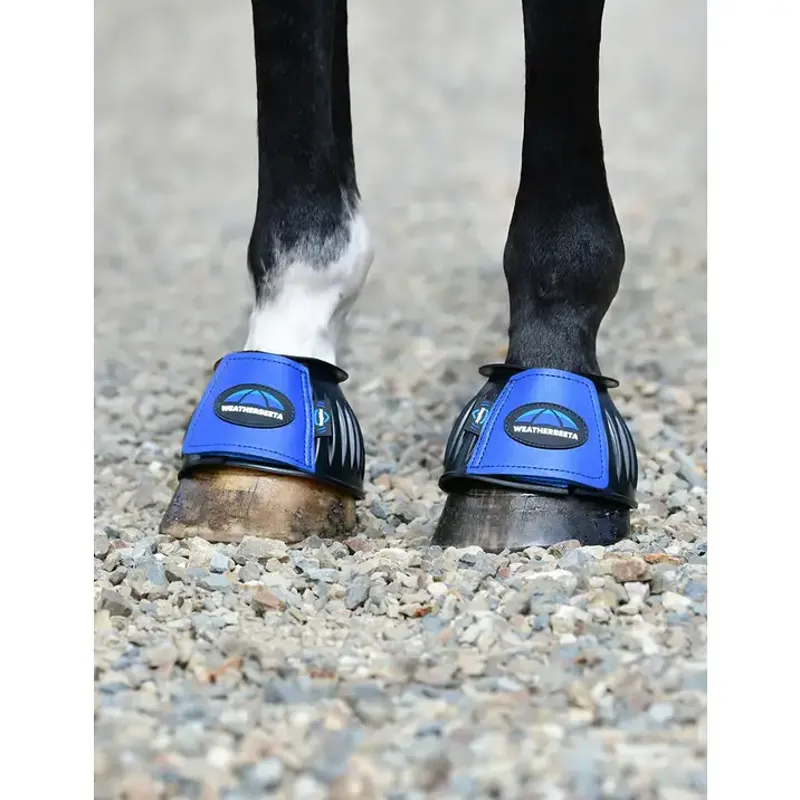 WeatherBeeta Tough-Tec Prime Rubber Bell Boots - Black/Cobalt-5