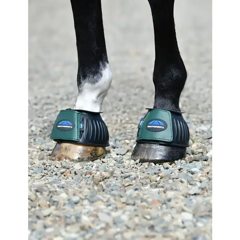 WeatherBeeta Tough-Tec Prime Rubber Bell Boots - Black/Forest Green-5