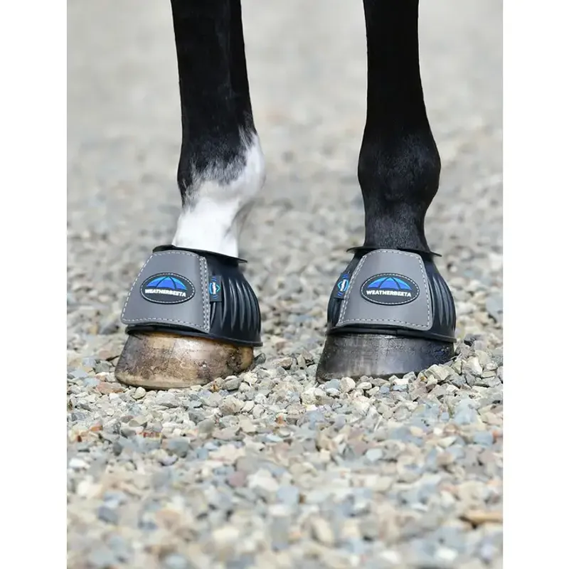 WeatherBeeta Tough-Tec Prime Rubber Bell Boots - Black/Grey-5