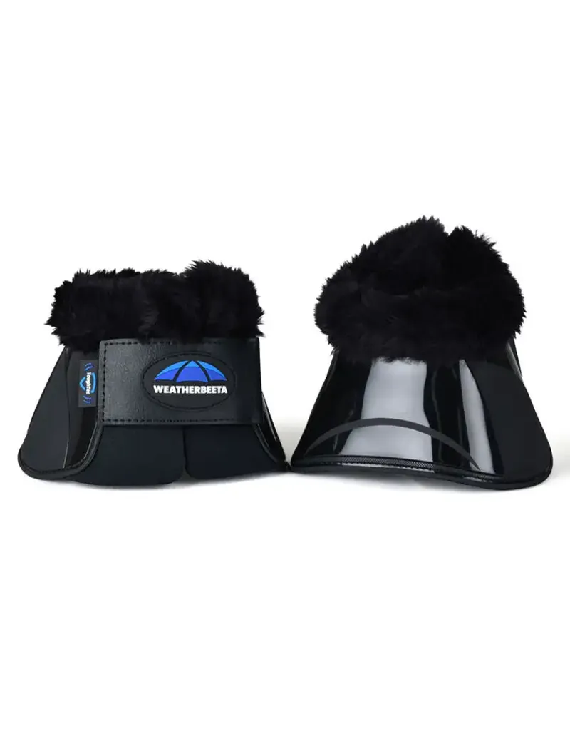 WeatherBeeta Tough-Tec Fleece Trim Bell Boots - Black