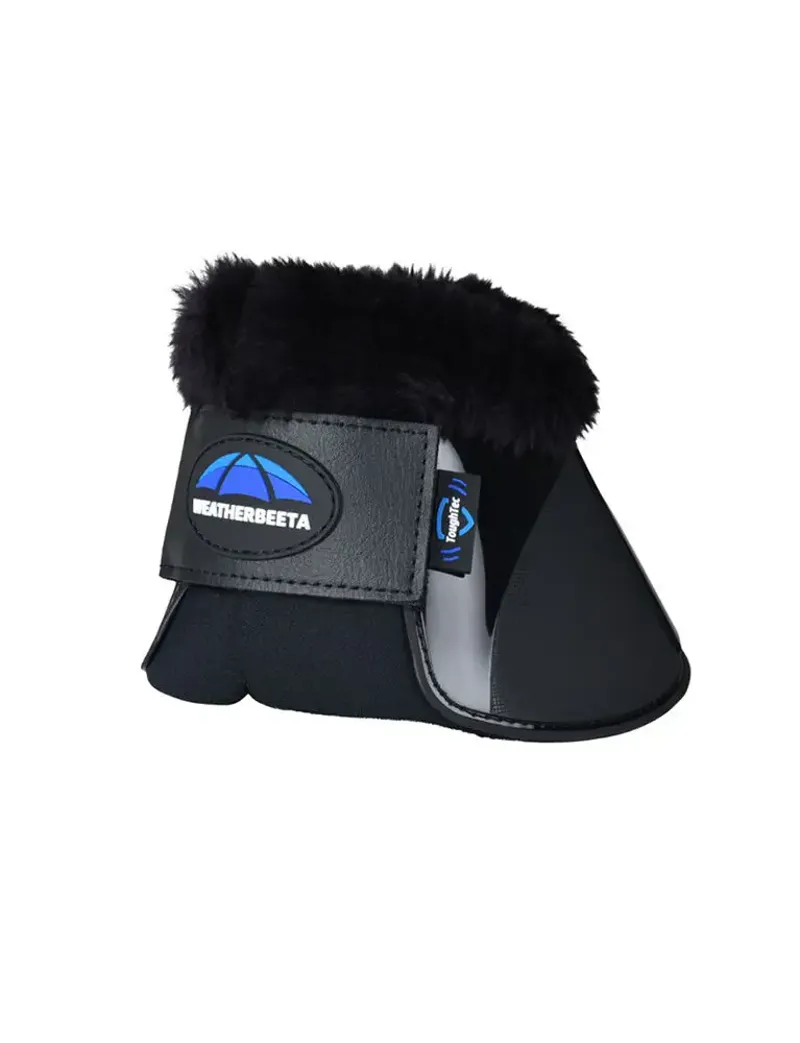 WeatherBeeta Tough-Tec Fleece Trim Bell Boots - Black-2