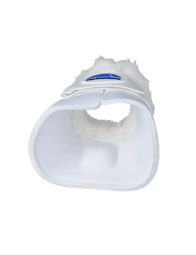 WeatherBeeta Tough-Tec Fleece Trim Bell Boots - White-6