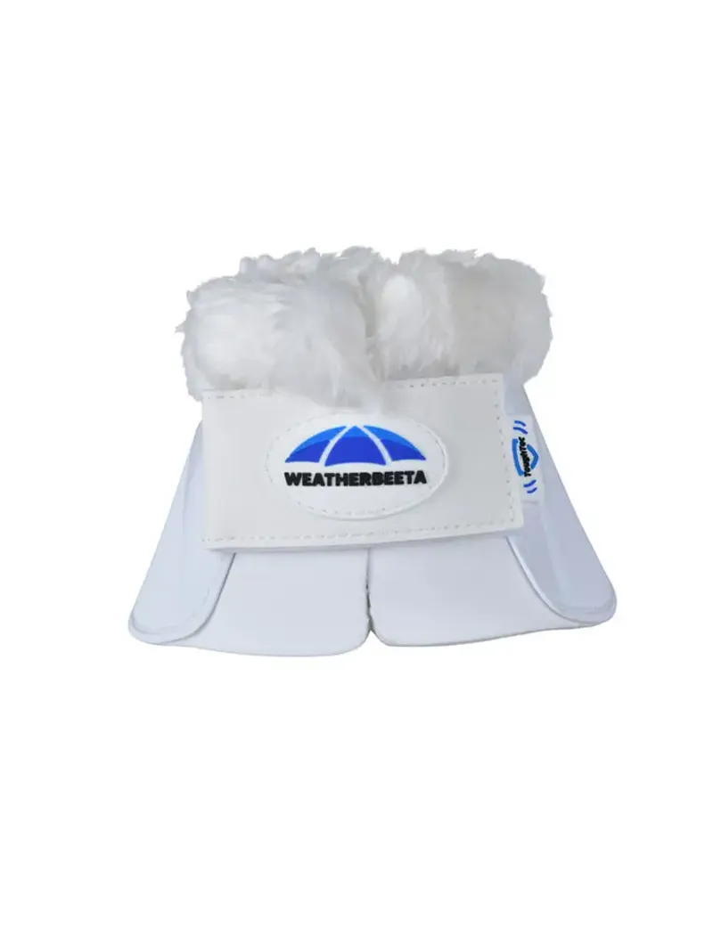 WeatherBeeta Tough-Tec Fleece Trim Bell Boots - White-1