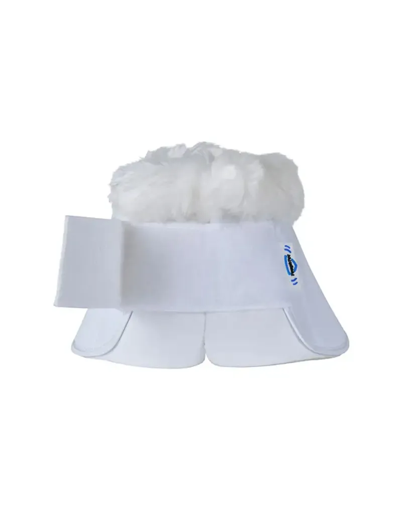 WeatherBeeta Tough-Tec Fleece Trim Bell Boots - White-5