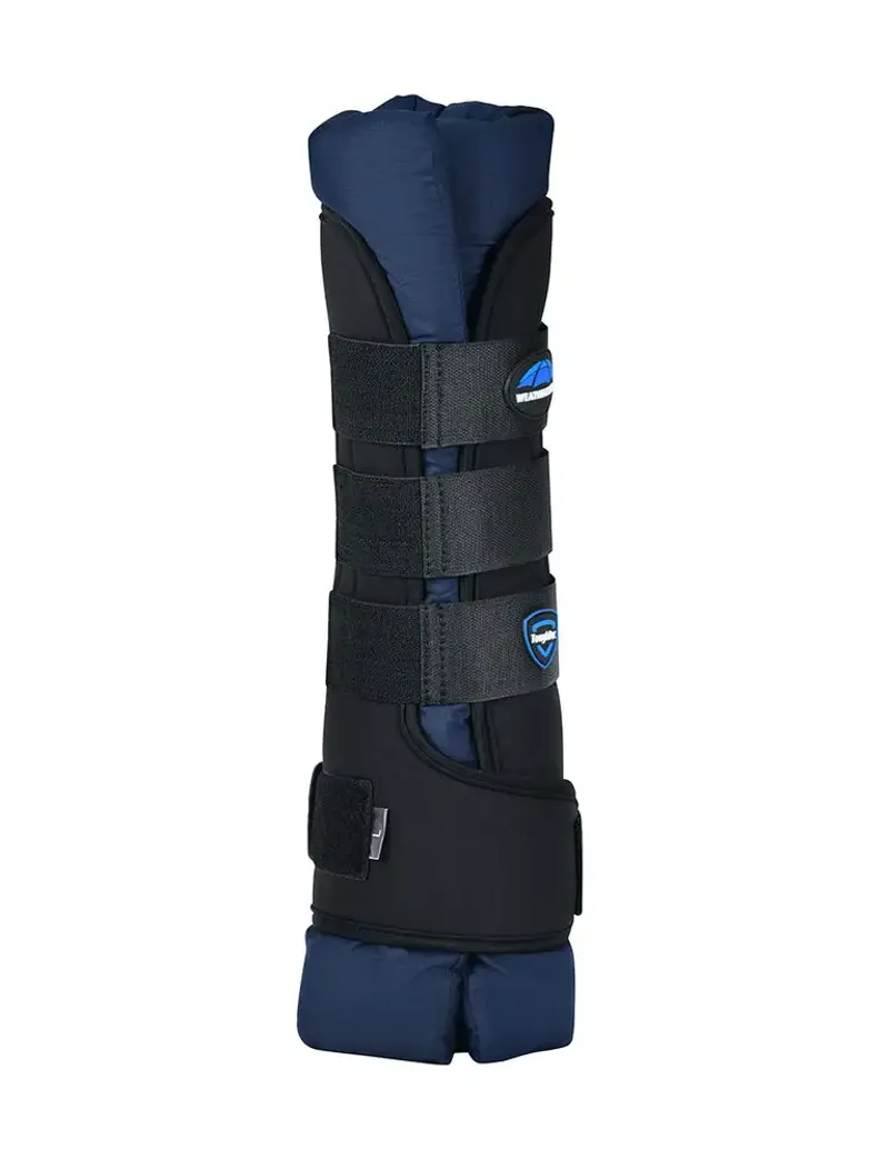 WeatherBeeta Tough-Tec Stable Boot Wraps - Black/Navy-2
