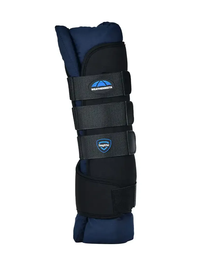 WeatherBeeta Tough-Tec Stable Boot Wraps - Black/Navy
