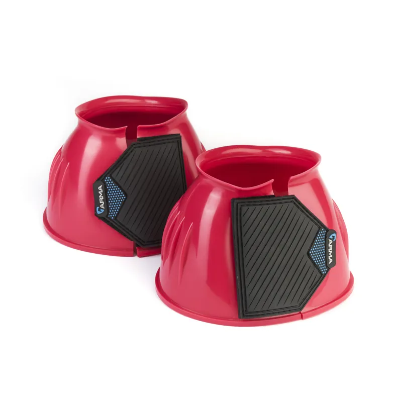 Shires ARMA Gloss Over Reach Boots - Pink