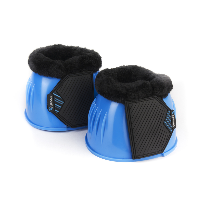 Shires ARMA Comfort Gloss Over Reach Boots - Blue