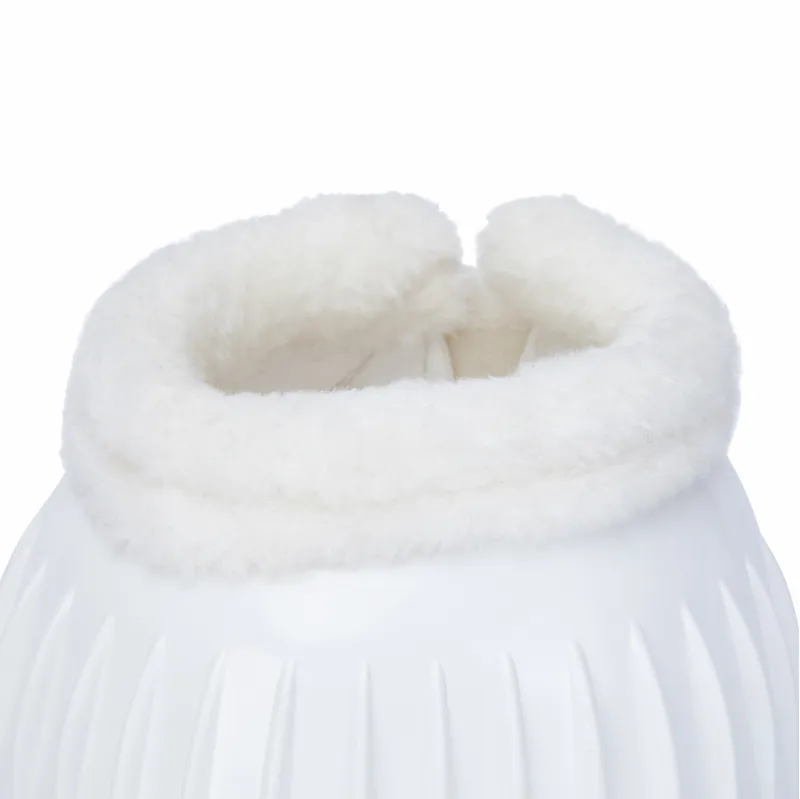 Shires ARMA Comfort Gloss Over Reach Boots - White-4