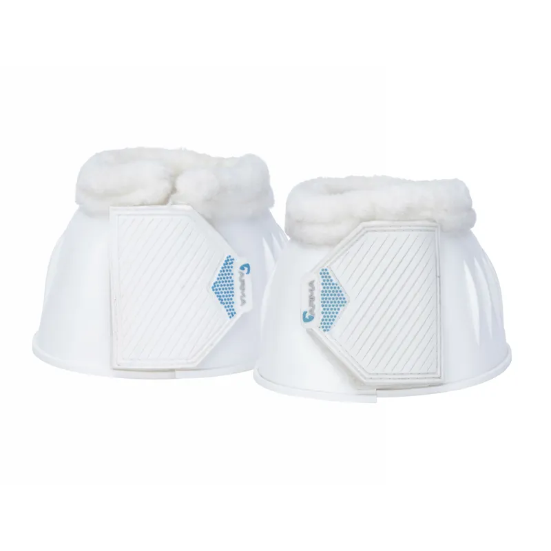 Shires ARMA Comfort Gloss Over Reach Boots - White