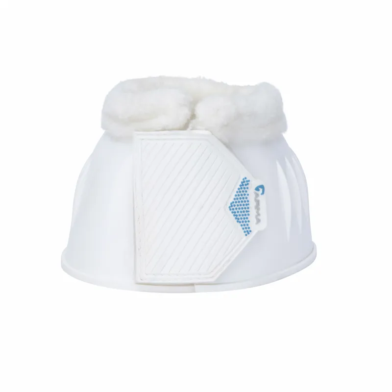 Shires ARMA Comfort Gloss Over Reach Boots - White-1