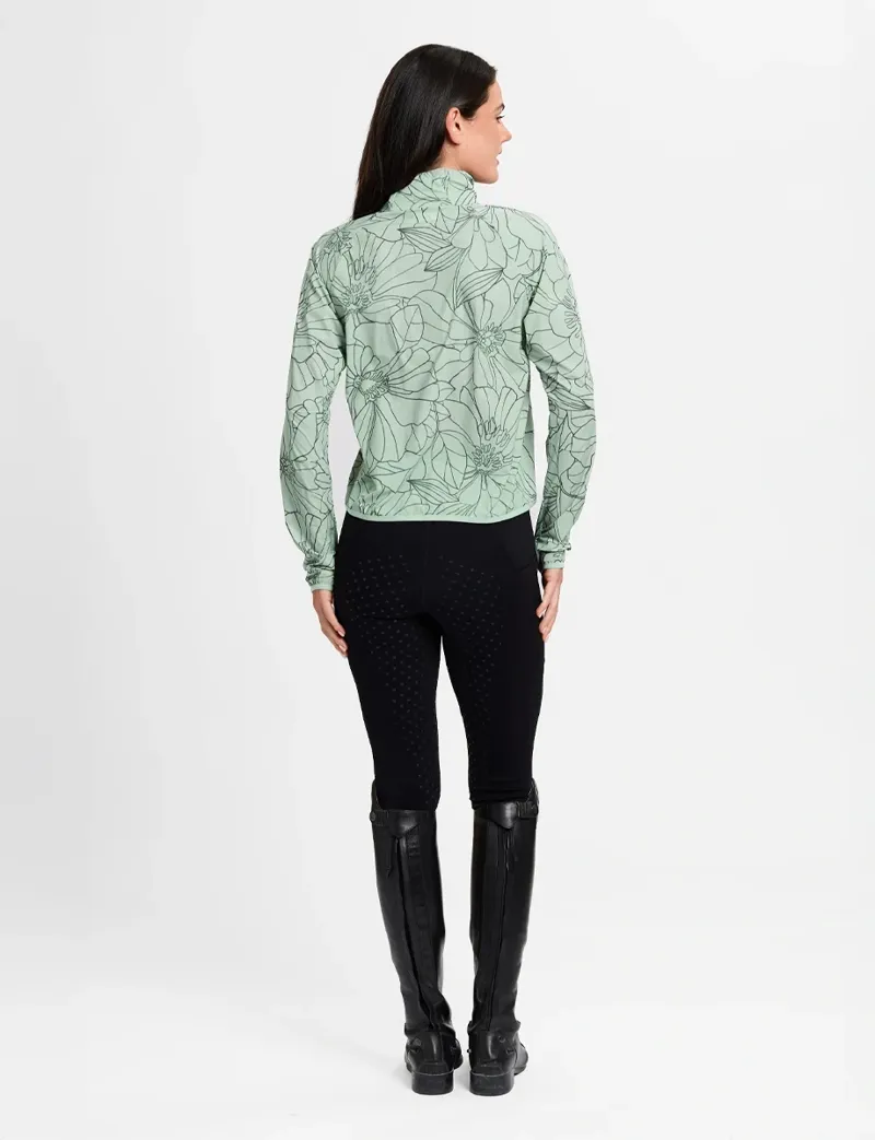 WeatherBeeta Lightweight UV Jacket - Soft Sage/In Bloom Ladies-1