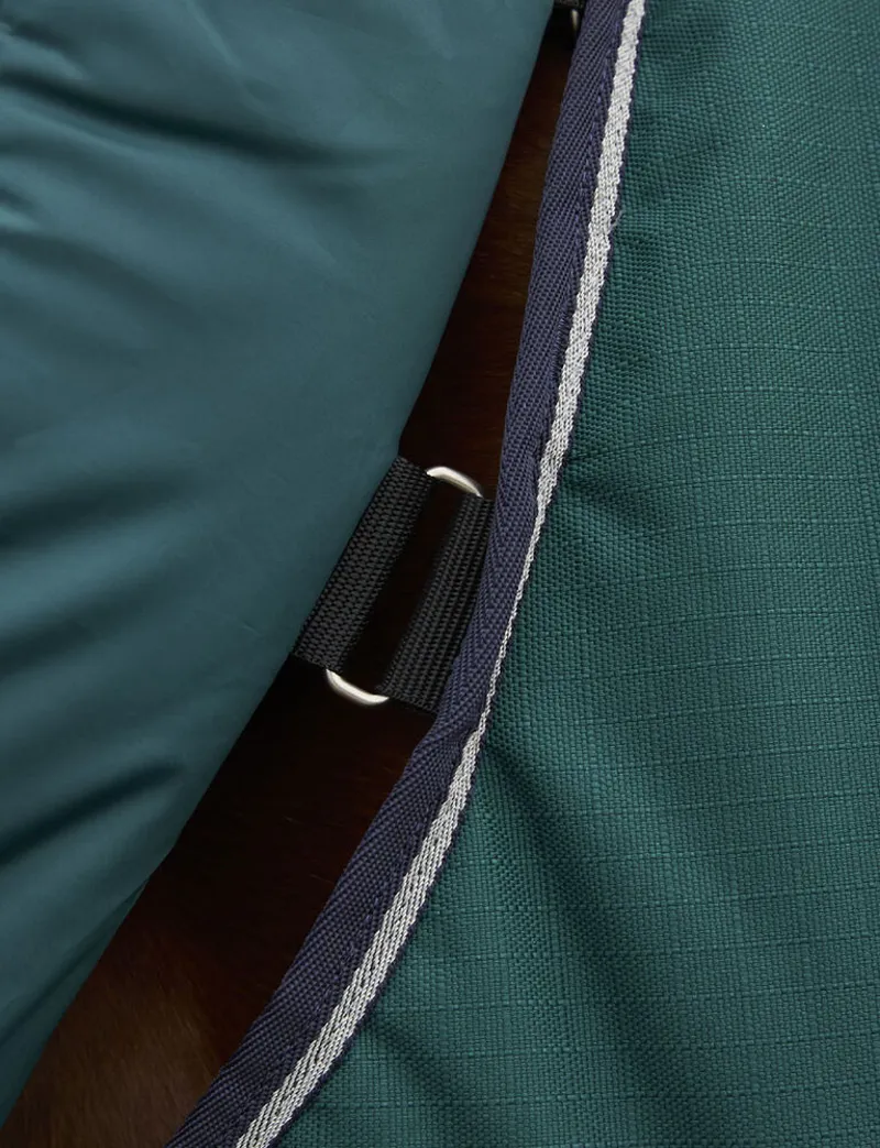 WeatherBeeta ComFiTec Plus Dynamic 100g Turnout Detach-A-Neck Rug - Forest Green-3