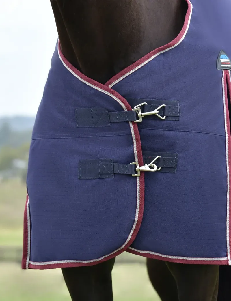 WeatherBeeta ComFiTec Essential 100g Turnout - Navy/Burgundy-2