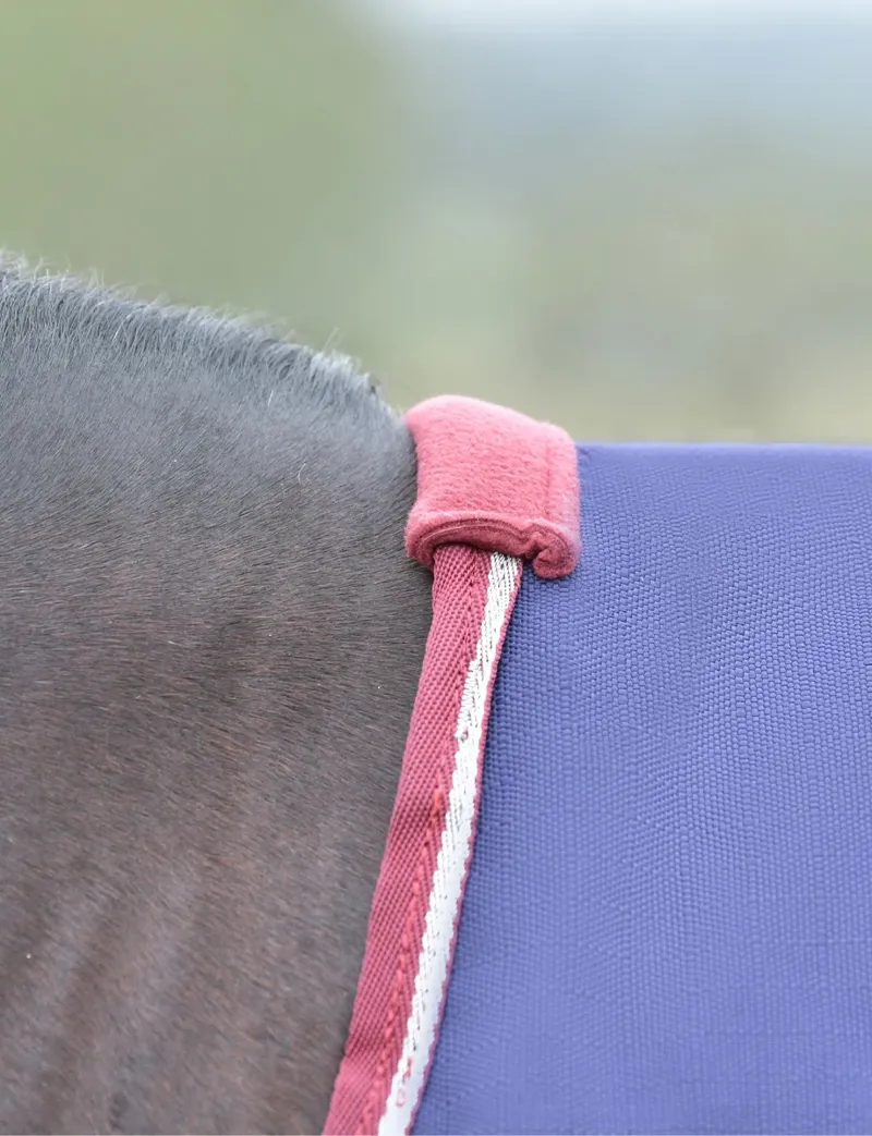 WeatherBeeta ComFiTec Essential 100g Turnout - Navy/Burgundy-5