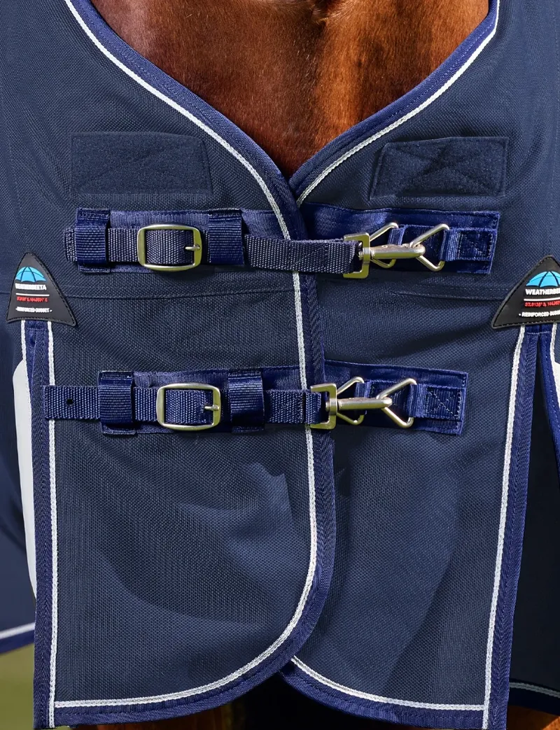 WeatherBeeta ComFiTec Ultra 220g Turnout Standard Neck - Navy-2