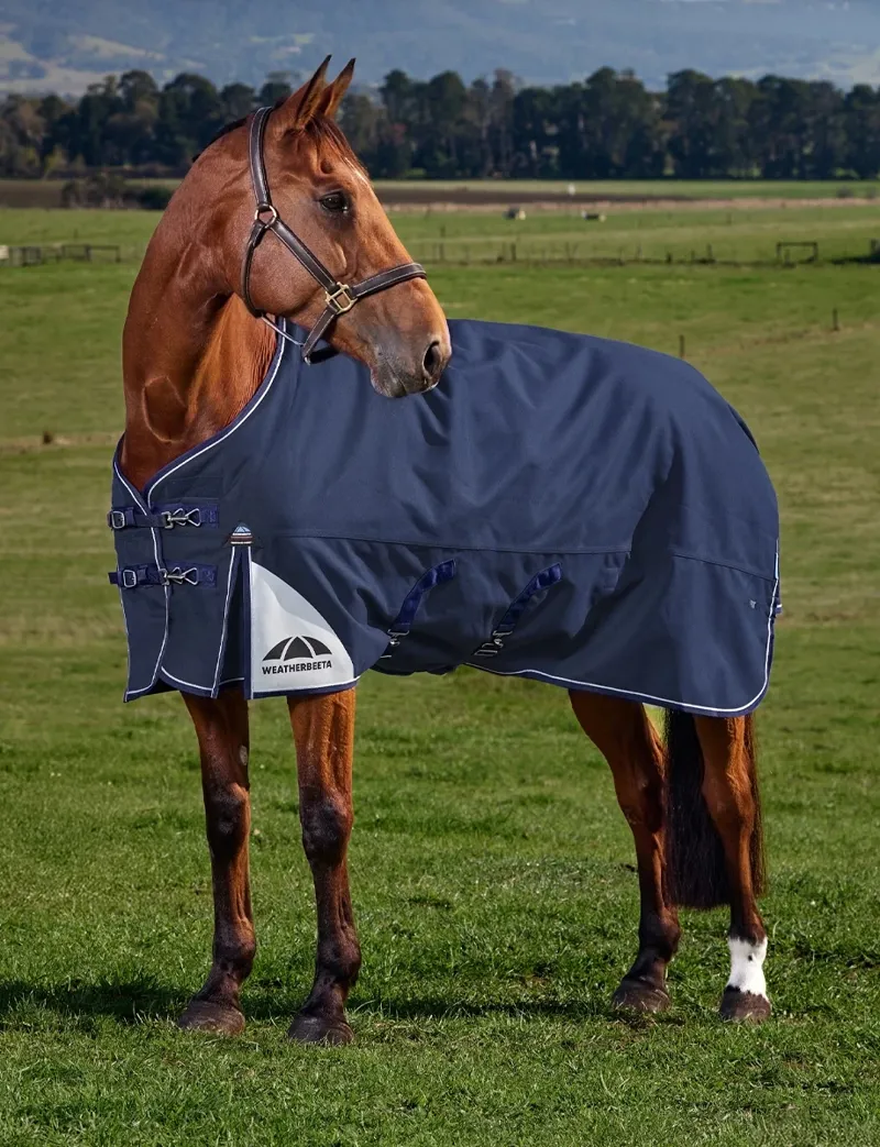 WeatherBeeta ComFiTec Ultra 220g Turnout Standard Neck - Navy-1
