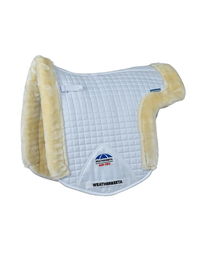 WeatherBeeta Prime Air-Tec Comfy Fleece All Purpose Numnah - White/Natural