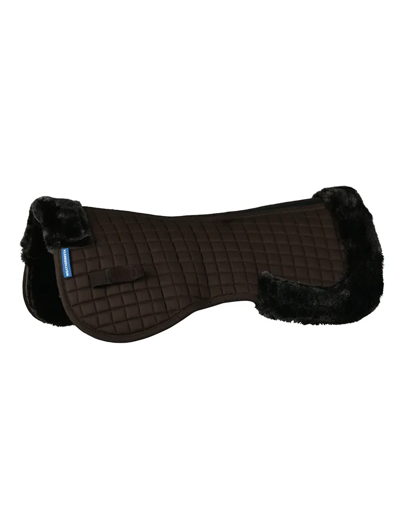 WeatherBeeta Prime Air-Tec Comfy Fleece Half Pad - Brown/Brown