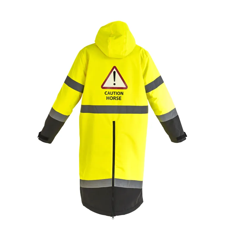 Shires Aubrion Equiflector Reflective All Weather Robe - Yellow-1