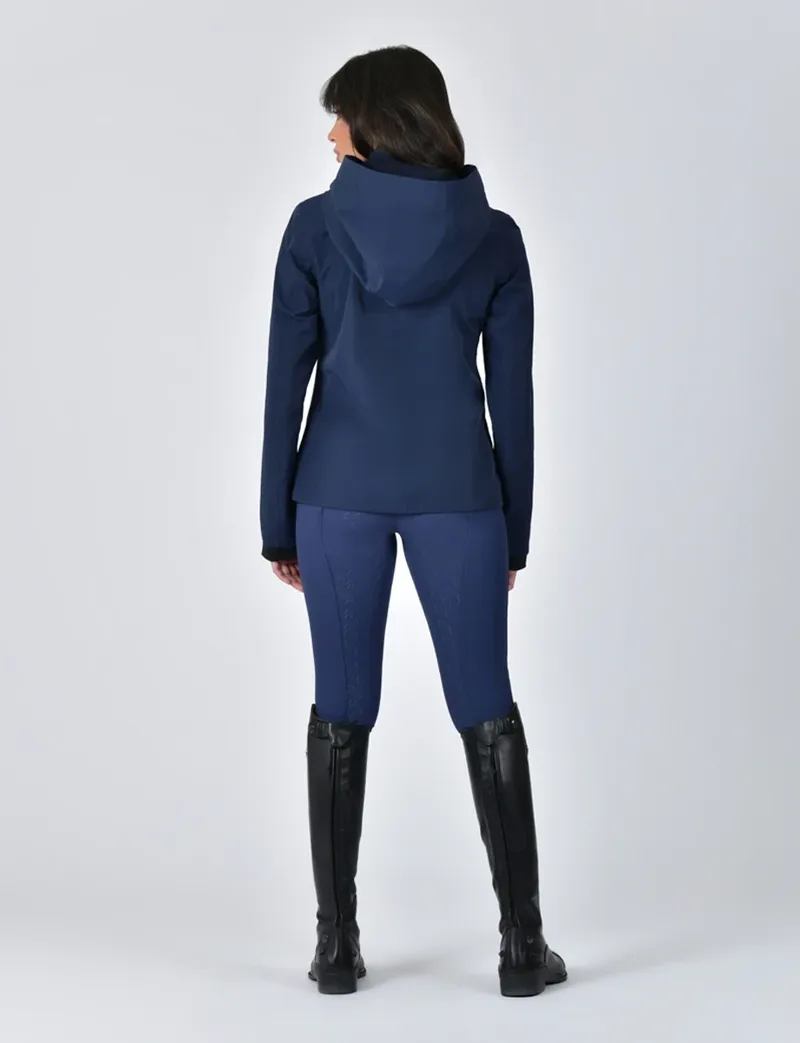 WeatherBeeta Protect Waterproof Riding  Ladies Jacket - Navy-1